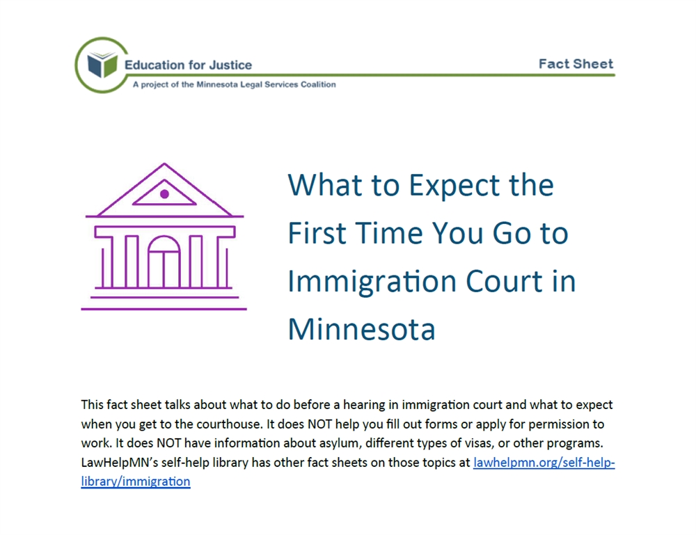 What to Expect the First Time You Go to Immigration Court in Minnesota